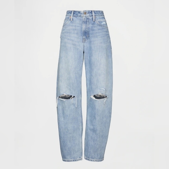 GAP Women's Curvy High Waisted Barrel Jean 32x28 - Picture 5 of 11